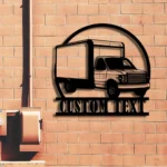 Cars Automotive Metal Sign Custom Box Truck 1