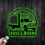 Cars Automotive Metal Sign Custom Box Truck 1