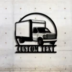 Cars Automotive Metal Sign Custom Box Truck 1