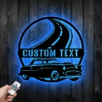 Cars Automotive Metal Sign Custom Muscle Car Road 1