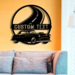 Cars Automotive Metal Sign Custom Muscle Car Road 1