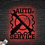 Cars Automotive Metal Sign Custom Repair Tools 1