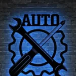 Cars Automotive Metal Sign Custom Repair Tools 1