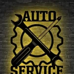 Cars Automotive Metal Sign Custom Repair Tools 1