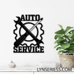 Cars Automotive Metal Sign Custom Repair Tools 1