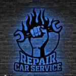 Cars Automotive Metal Sign Fix Tools 1