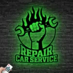 Cars Automotive Metal Sign Fix Tools 1