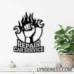 Cars Automotive Metal Sign Fix Tools 1