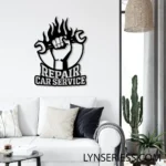 Cars Automotive Metal Sign Fix Tools 1