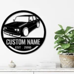 Cars Automotive Metal Sign Personalized Classic Muscle Car Name 1