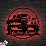 Cars Automotive Metal Sign Personalized Repairman Name 1