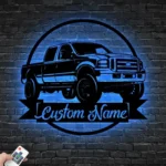 Cars Automotive Metal Sign Personalized Repairman Name 1