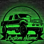 Cars Automotive Metal Sign Personalized Repairman Name 1