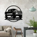 Cars Automotive Metal Sign Personalized Repairman Name 1