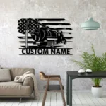 Cars Automotive Metal Sign Personalized Sewer Cleaning Name 1