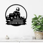 Cars Automotive Metal Sign Racer Title 1