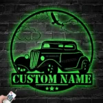 Cars Automotive Metal Sign Repairman Repair Name 1