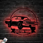 Cars Automotive Metal Sign Technician Repair Name 1