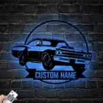 Cars Automotive Metal Sign Technician Repair Name 1
