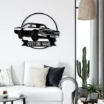 Cars Automotive Metal Sign Technician Repair Name 1