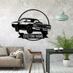 Cars Automotive Metal Sign Technician Repair Name 1