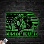 Cars Automotive Metal Sign Us Monster Hauler Driver 1