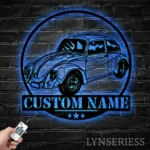 Cars Automotive Metal Sign Workshop Name 1