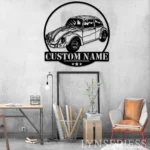 Cars Automotive Metal Sign Workshop Name 1