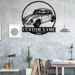 Cars Automotive Metal Sign Workshop Name 1