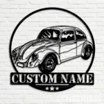 Cars Automotive Metal Sign Workshop Name 1