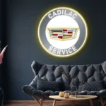 Cars Automotive Neon Sign Cadilac Super Car 1