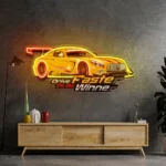 Cars Automotive Neon Sign Drive Faster 1