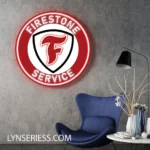 Cars Automotive Neon Sign Firestone Super Car 1