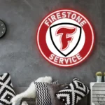 Cars Automotive Neon Sign Firestone Super Car 1