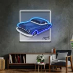 Cars Automotive Neon Sign Hot Rod Racer Enduring Race Car 1