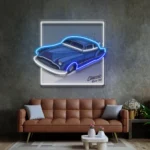 Cars Automotive Neon Sign Hot Rod Racer Enduring Race Car 1