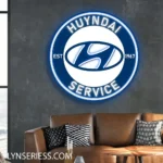 Cars Automotive Neon Sign Huyndai Super Car 1