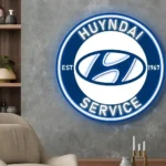 Cars Automotive Neon Sign Huyndai Super Car 1