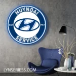 Cars Automotive Neon Sign Huyndai Super Car 1