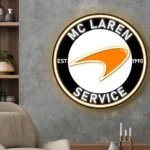 Cars Automotive Neon Sign Mc Laren Super Car 1