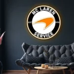 Cars Automotive Neon Sign Mc Laren Super Car 1