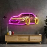 Cars Automotive Neon Sign Race Drift Sport Car 1