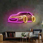 Cars Automotive Neon Sign Race Drift Sport Car 1