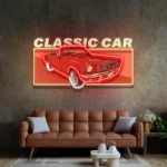 Cars Automotive Neon Sign Timeless Car 1