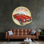 Cars Automotive Neon Sign Vintage Car Club 1