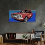 Cars Automotive Neon Sign Vintage Old Car 1