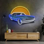 Cars Automotive Neon Sign Vintage Retro Car 1
