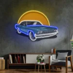 Cars Automotive Neon Sign Vintage Retro Car 1