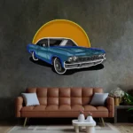 Cars Automotive Neon Sign Vintage Retro Car 1
