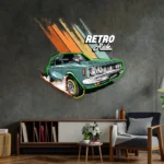 Cars Automotive Neon Sign Vintage Ride Car 1